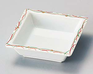 【まとめ買い10個セット品】和食器 チ100-078 錦ススキ角鉢【キャンセル/返品不可】【メイチョー】｜開業プロ メイチョー