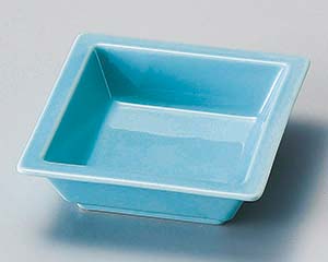 【まとめ買い10個仕掛ける品】和食器  チ101-038 トルコ角鉢【とり止める/返品不可】【メイチョー】