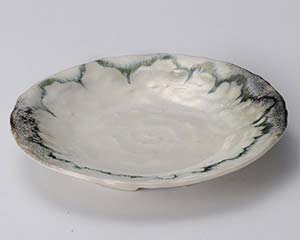 【まとめ買い10個セット品】和食器 オ120-268 窯変石目天皿【キャンセル/返品不可】【メイチョー】
