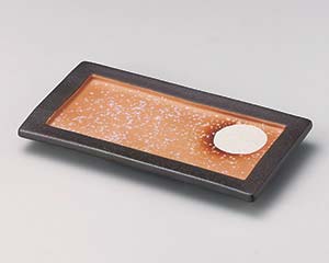 【まとめ買い10個セット品】和食器 ト126-158 黒土満月突出皿【キャンセル/返品不可】【メイチョー】｜開業プロ メイチョー