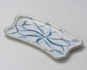 【まとめ買い10個セット品】和食器 ロ170-168 アミ 魚型 多用皿【キャンセル/返品不可】【メイチョー】｜開業プロ メイチョー 11,762円