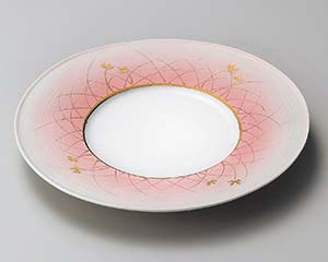 【まとめ買い10個セット品】和食器 ミ206-038 金彩草花彫入80皿【キャンセル/返品不可】【メイチョー】