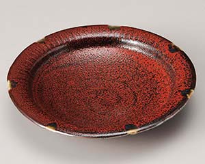 【まとめ買い10個セット品】和食器 タ215-018 紅柚子天目5.7皿【キャンセル/返品不可】【メイチョー】|開業プロ メイチョー