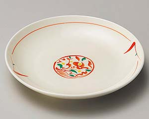【まとめ買い10個セット品】和食器 ホ225-048 赤絵みのり4.0皿【キャンセル/返品不可】【メイチョー】|開業プロ メイチョー
