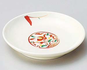 【まとめ買い10個セット品】和食器 ホ232-178 赤絵みのり3.0皿【キャンセル/返品不可】【メイチョー】