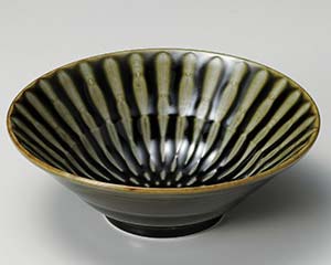 【まとめ買い10個セット品】和食器 カ269-408 フォーカス織部輪二重5.5寸深鉢【キャンセル/返品不可】【メイチョー】