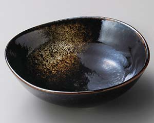 【まとめ買い10個セット品】和食器 ホ269-378 油滴結晶4.0鉢【キャンセル/返品不可】【メイチョー】