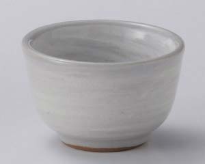 【まとめ買い10個セット品】和食器 テ284-138 粉引刷毛グイ呑【キャンセル/返品不可】【メイチョー】