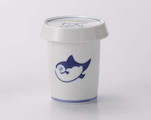 【まとめ買い10個セット品】和食器 チ287-108 フグ酒ヒレ酒(フタ付)【キャンセル/返品不可】【メイチョー】