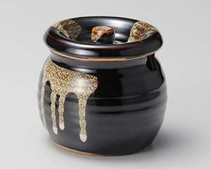 【まとめ買い10個セット品】和食器 オ299-228 天目口切かめ1号【キャンセル/返品不可】【メイチョー】