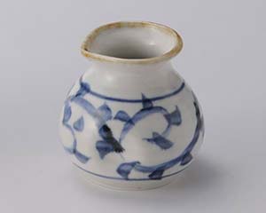 【まとめ買い10個セット品】和食器 オ303-178 タコ唐草そば徳利(小)【キャンセル/返品不可】【メイチョー】