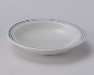 【まとめ買い10個仕掛ける品】和食器  カ303-358 呉須線香辛料皿【取りやめる/返品不可】【メイチョー】