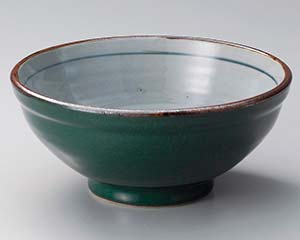 【まとめ買い10個セット品】和食器 オ325-078 グリーンマット玉渕6.0丼【キャンセル/返品不可】【メイチョー】