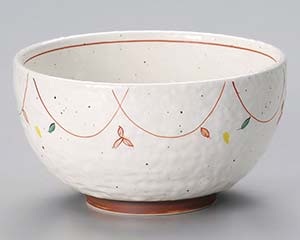 【まとめ買い10個セット品】和食器 ミ332-108 粉引小花石目5.5丼【キャンセル/返品不可】【メイチョー】|開業プロ メイチョー