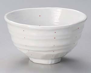 【まとめ買い10個セット品】和食器 ユ331-338 紅 ドット変型5.5丼【キャンセル/返品不可】【メイチョー】|開業プロ メイチョー