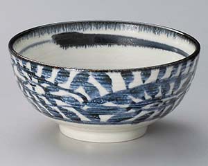 【まとめ買い10個セット品】和食器 ア334-458 藍染唐草石目5.0丼【キャンセル/返品不可】【メイチョー】｜開業プロ メイチョー