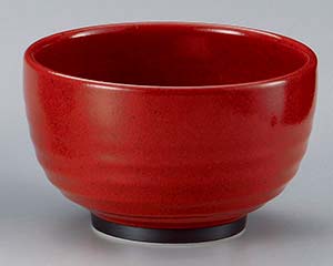 【まとめ買い10個セット品】和食器 ネ335-488 赤柚子4.2多用丼【キャンセル/返品不可】【メイチョー】｜開業プロ メイチョー