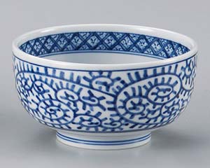 【まとめ買い10個セット品】和食器 ヤ342-308 タコ唐草大丼【キャンセル/返品不可】【メイチョー】｜開業プロ メイチョー
