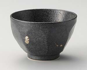 【まとめ買い10個セット品】和食器 ネ353-198 銀彩黒けずり小丼【キャンセル/返品不可】【メイチョー】｜開業プロ メイチョー