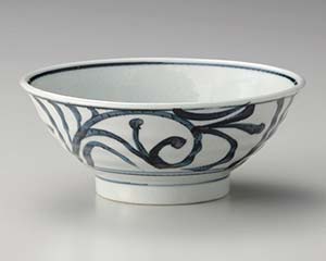 【まとめ買い10個セット品】和食器 ミ354-058 古代唐草 7.0そば丼【キャンセル/返品不可】【メイチョー】｜開業プロ メイチョー