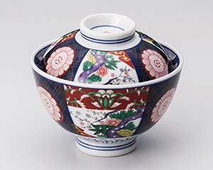 【まとめ買い10個セット品】和食器 テ356-048 錦牡丹丸蓋丼【キャンセル/返品不可】【メイチョー】