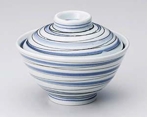 【まとめ買い10個セット品】和食器 ネ357-168 流水5.0蓋丼【キャンセル/返品不可】【メイチョー】