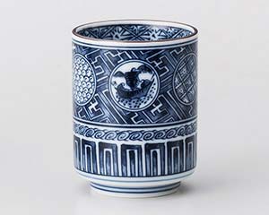 【まとめ買い10個セット品】和食器 チ379-038 京丸紋湯呑(小)【キャンセル/返品不可】【メイチョー】