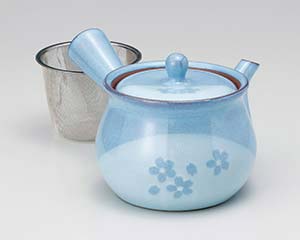 【まとめ買い10個セット品】和食器 ア395-068 花しずく5号大急須(茶コシ付)【キャンセル/返品不可】【メイチョー】