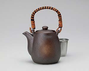 【まとめ買い10個セット品】和食器 ト397-168 錆茶吹土瓶【キャンセル/返品不可】【メイチョー】｜開業プロ メイチョー