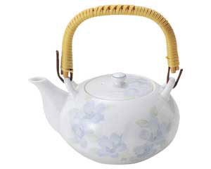 【まとめ買い10個セット品】和食器 オ443-058 花のささやき 京型土瓶【キャンセル/返品不可】【メイチョー】