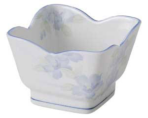 【まとめ買い10個セット品】和食器 オ443-188 花のささやき 花角4.0丼【キャンセル/返品不可】【メイチョー】
