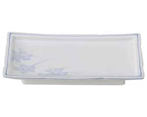 【まとめ買い10個セット品】和食器 オ443-498 花のささやき 角渕焼物皿【キャンセル/返品不可】【メイチョー】｜開業プロ メイチョー