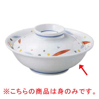 【まとめ買い10個仕かける品】和食器  オ478-068 はなやぎ 蓋付煮物碗(身のみ)【取りやめる/返品不可】【メイチョー】 食器-食器・カトラリー・グラス-キッチン用品・食器・調理器具