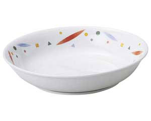 【まとめ買い10個仕掛ける品】和食器  オ478-208 はなやぎ 深皿(大)【とり止める/返品不可】【メイチョー】