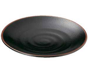 【まとめ買い10個仕掛ける品】和食器  ツ436-188 ゆず天目 丸8.0皿【取り止める/返品不可】【メイチョー】 キッチン用品・食器・調理器具-食器-食器・カトラリー・グラス