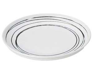 【まとめ買い10個セット品】和食器 ユ434-068 うず潮 丸8.0皿【キャンセル/返品不可】【メイチョー】