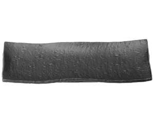 【まとめ買い10個仕掛ける品】和食器  ホ138-078 なごみ 黒さんま皿【とり止める/返品不可】【メイチョー】