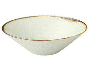 【まとめ買い10個仕掛ける品】和食器  ト463-608 翠玉(突きとおる) 石目5.3 楕円面鉢【とり止める/返品不可】【メイチョー】
