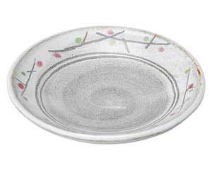 【まとめ買い10個仕掛ける品】和食器  ミ461-298 あけぼの(土物) 丸3.0皿【取りやめる/返品不可】【メイチョー】
