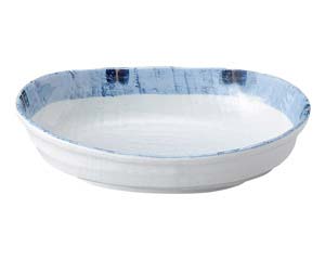 【まとめ買い10個セット品】和食器 ホ199-208 はなやぎ 7.0小判鉢【キャンセル/返品不可】【メイチョー】