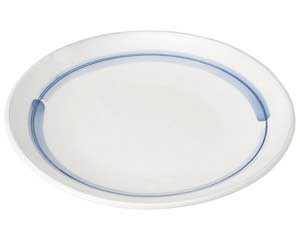 【まとめ買い10個仕掛ける品】和食器  ツ463-238 白河志野 丸7.0皿【とり止める/返品不可】【メイチョー】