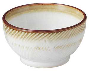 【まとめ買い10個セット品】和食器 ア483-088 乳白 釜上4.0鉢【キャンセル/返品不可】【メイチョー】