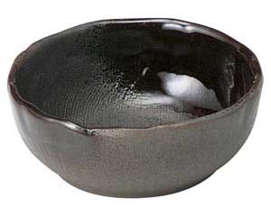 【まとめ買い10個セット品】和食器 ロ465-098 鉄釉布目 3.5ボール【キャンセル/返品不可】【メイチョー】|開業プロ メイチョー