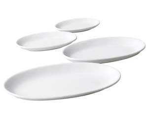 【まとめ買い10個仕掛ける品】 ハ519-228 ルナホワイト14糎細プラター【取りやめる/返品不可】【メイチョー】