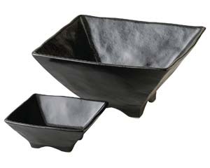 【まとめ買い10個セット品】 ミ530-078 藍染7.0四角丼【キャンセル/返品不可】【メイチョー】|開業プロ メイチョー