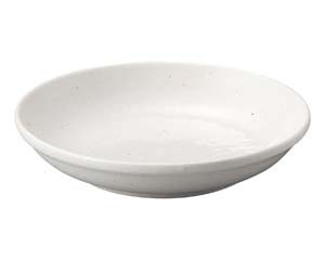 【まとめ買い10個セット品】 ホ230-528 白粉引(黒い斑点) 19cm深皿(メタ)【キャンセル/返品不可】【メイチョー】｜開業プロ メイチョー