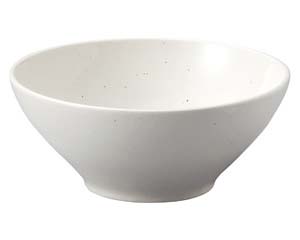 【まとめ買い10個セット品】 ホ320-218 白粉引(黒い斑点) 21cmボール【キャンセル/返品不可】【メイチョー】｜開業プロ メイチョー