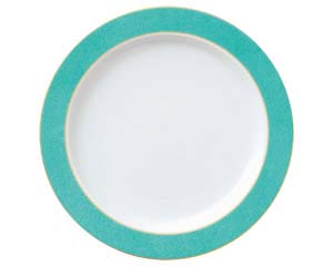 【まとめ買い10個セット品】 ホ505-138 エメラルドグリーン 10インチディナー皿【キャンセル/返品不可】【メイチョー】