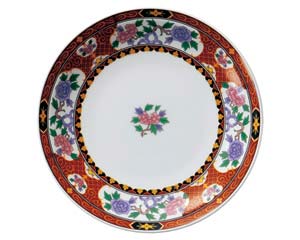 【まとめ買い10個セット品】 ト667-038 紅華祥 7.0皿【キャンセル/返品不可】【メイチョー】