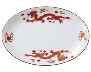 【まとめ買い10個セット品】 オ667-668 朱天竜 8インチメタプラター【キャンセル/返品不可】【メイチョー】